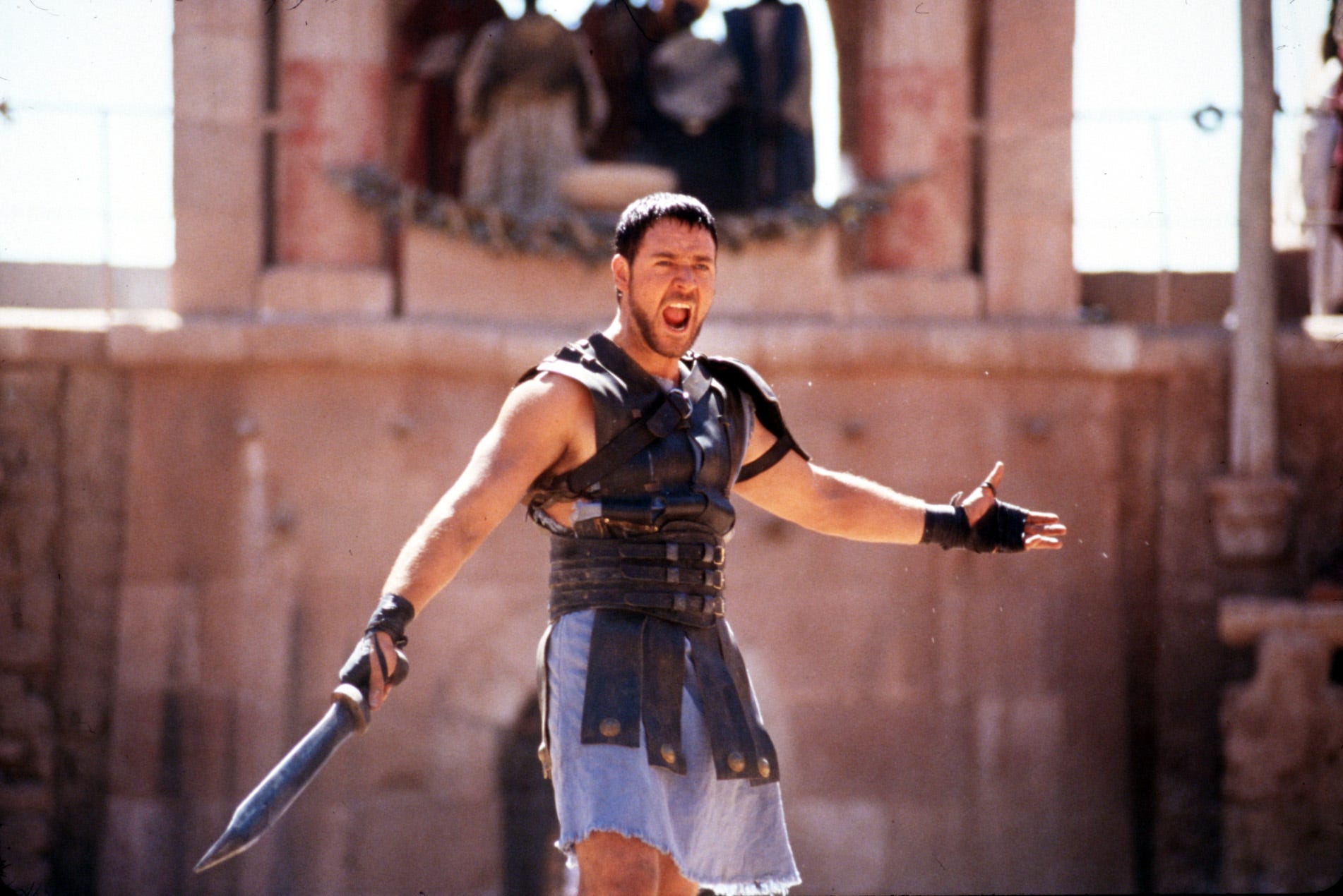 Russell Crowe in Gladiator