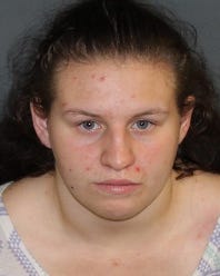 Casey Bartholmew, a substitute aide at Pemberton Township High School, is accused of inappropriate contact with a student.