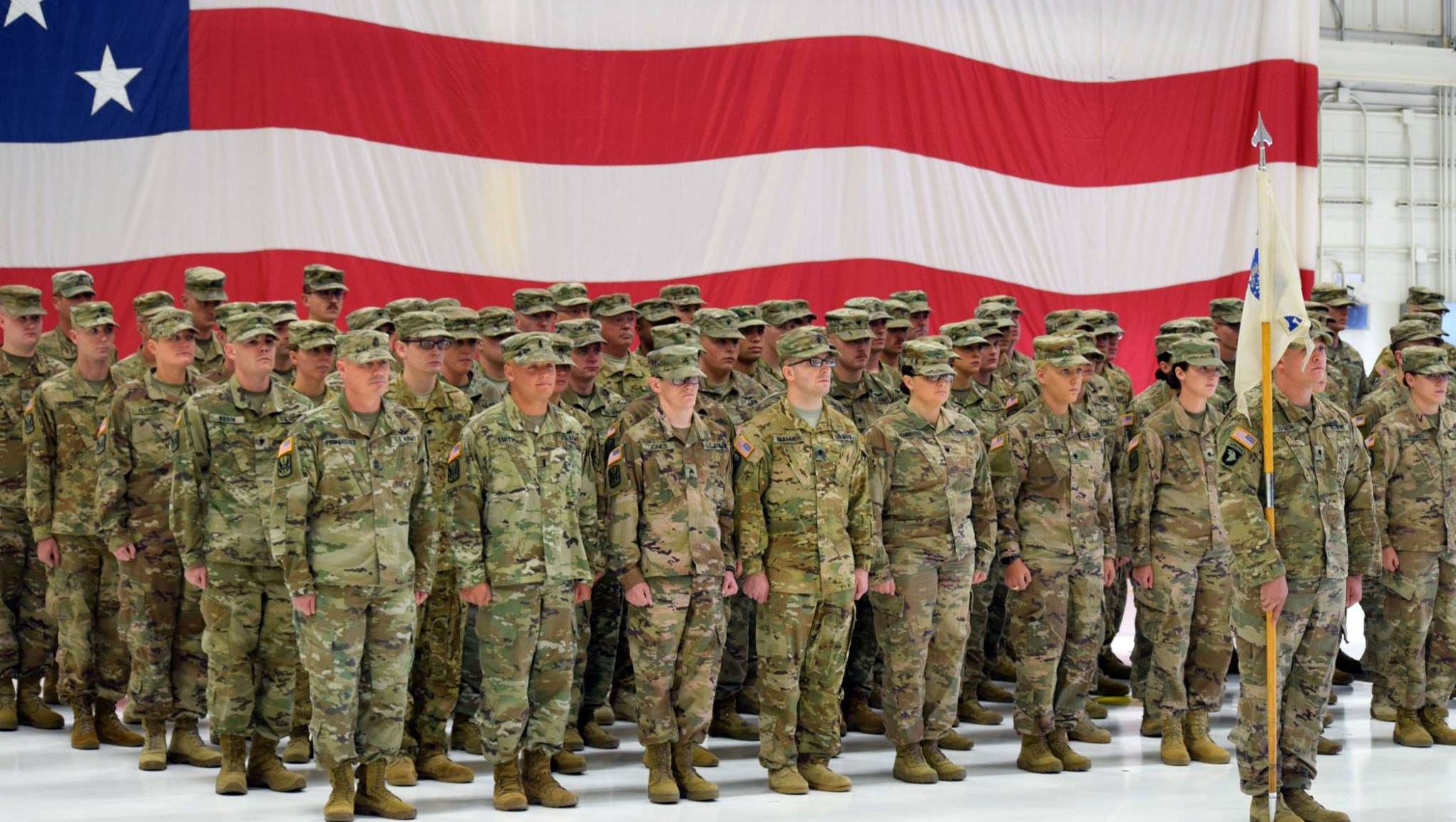 Iowa Welcomes Home Soldiers From Iowa National Guard's Largest Single-Unit Deployment Since 2010