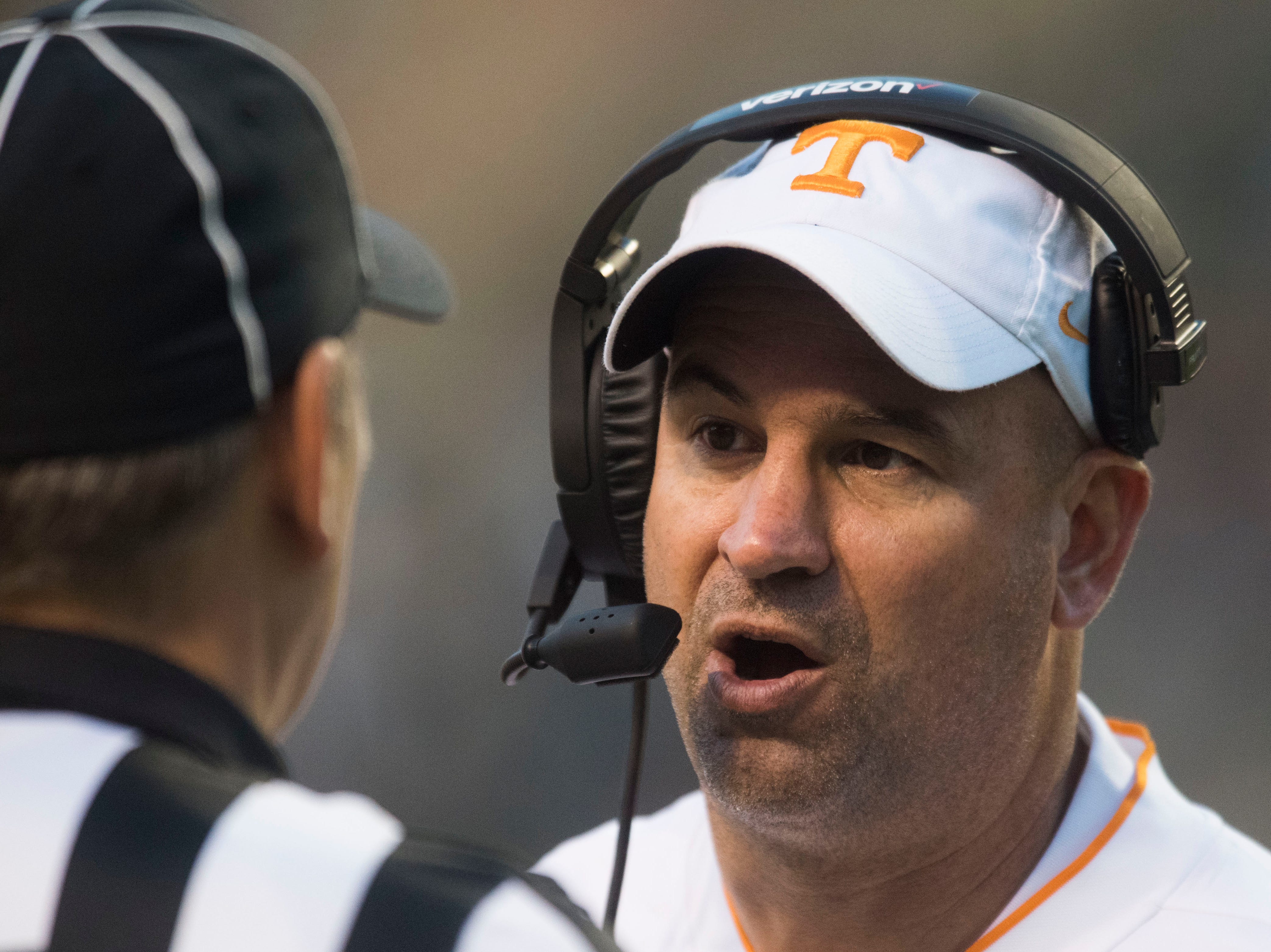 UT Vols Tennessee football coach Jeremy Pruitt has handsoff approach