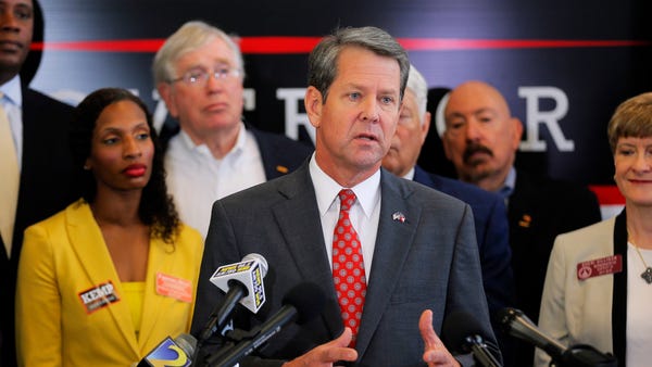 Georgia Secretary of State and GOP gubernatorial...