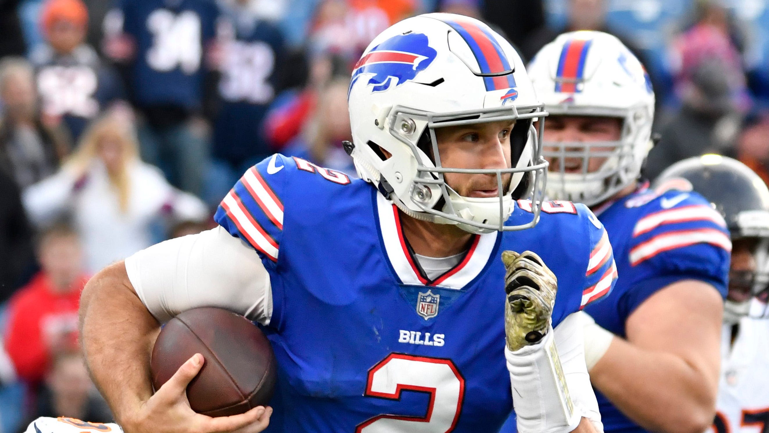 Nathan Peterman: Bills takes place in NFL