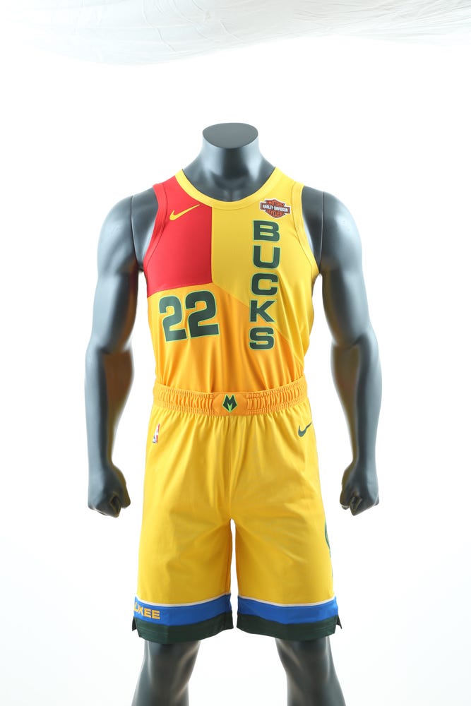 milwaukee bucks alternate jersey