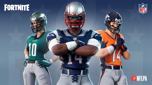 nfl team outfits will be available in fortnite s battle royale item shop beginning nov - whats in the shop in fortnite today