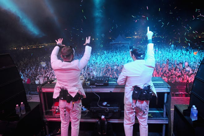 White Panda performs at Firefly Music Festival on June 21, 2015 in Dover. The EDM DJ will headline Dewey Beach’s Bottle & Cork on New Year’s Eve.
