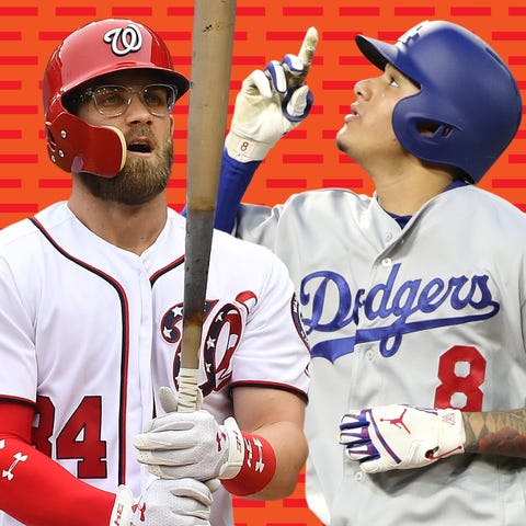 Bryce Harper and Manny Machado are the top two...