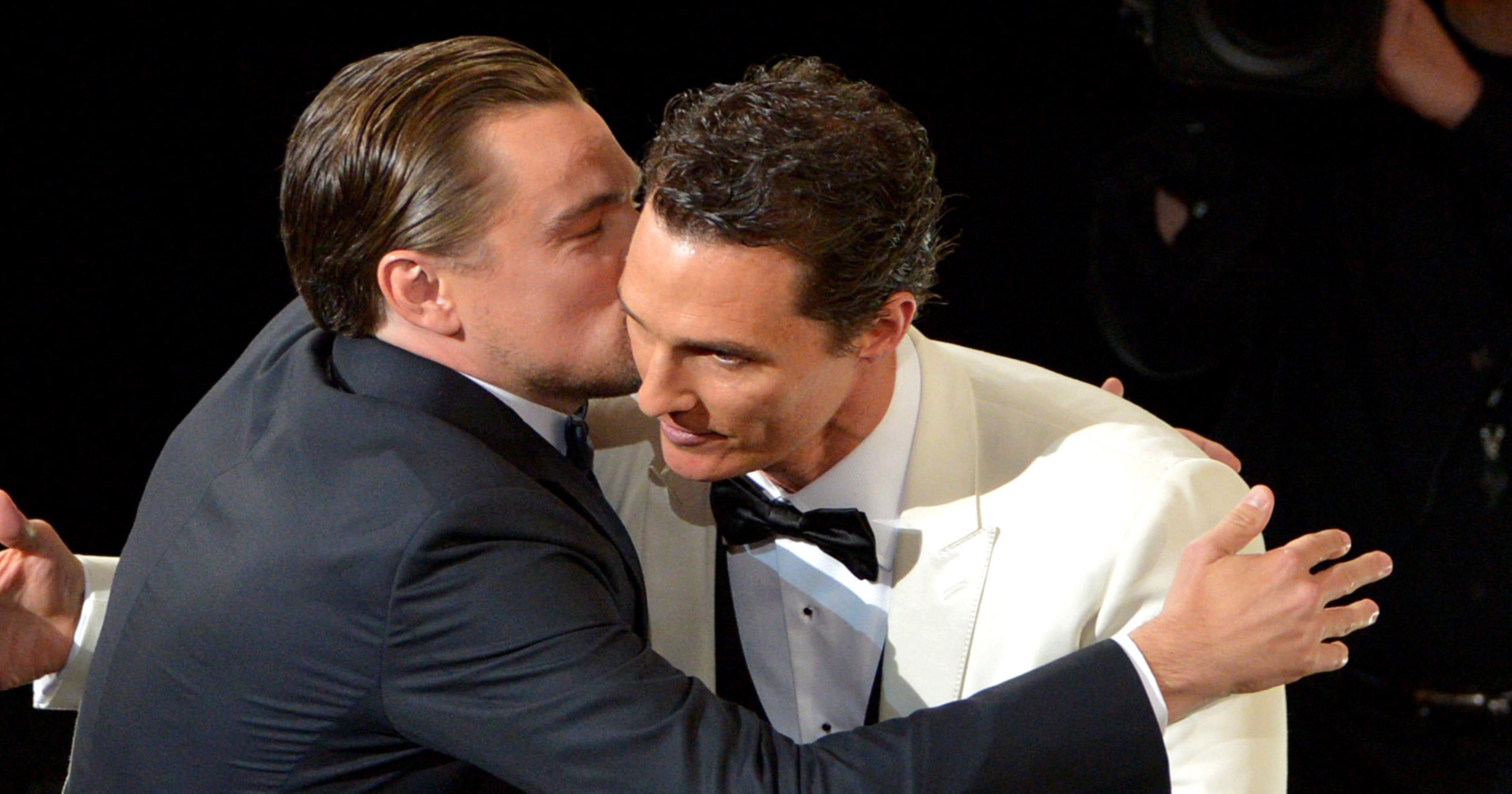Image result for matthew mcconaughey and dicaprio