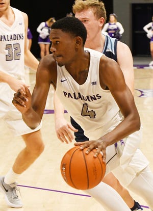Freshman Noah Gurley had 19 points to lead five Furman players in double figures as the Paladins defeated VMI 96-62 on Saturday.