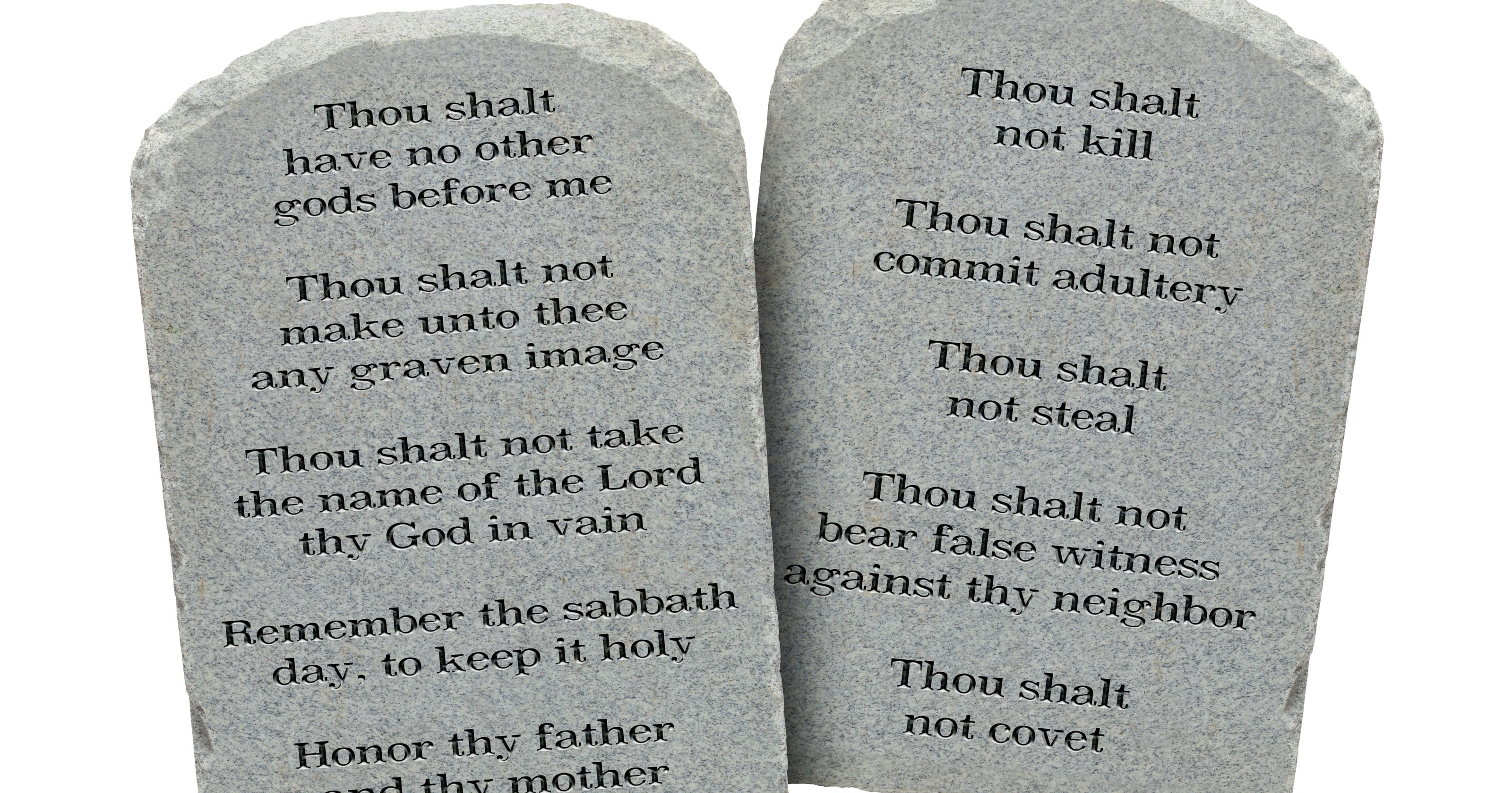 Alabama amendment allows display of Ten Commandments Where you might