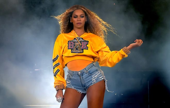 Beyonce Knowles onstage during 2018 Coachella Valley Music And Arts Festival on April 14, 2018 in Indio, Calif.