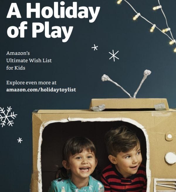 amazon christmas toy catalog 2018