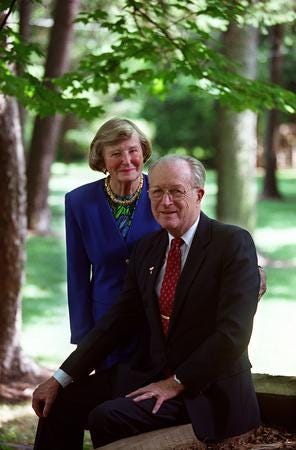 John and Barbara Willke, founders of Cincinnati Right to Life, in 2000.