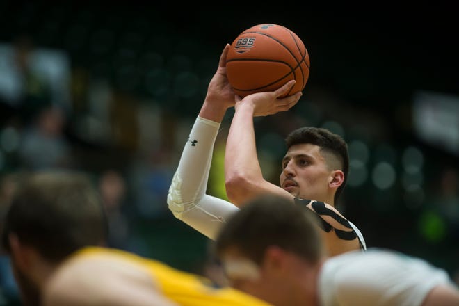 Nico Carvacho, shown in a file photo, led the CSU basketball team in scoring in a win over Arkansas Pine Bluff on Saturday.