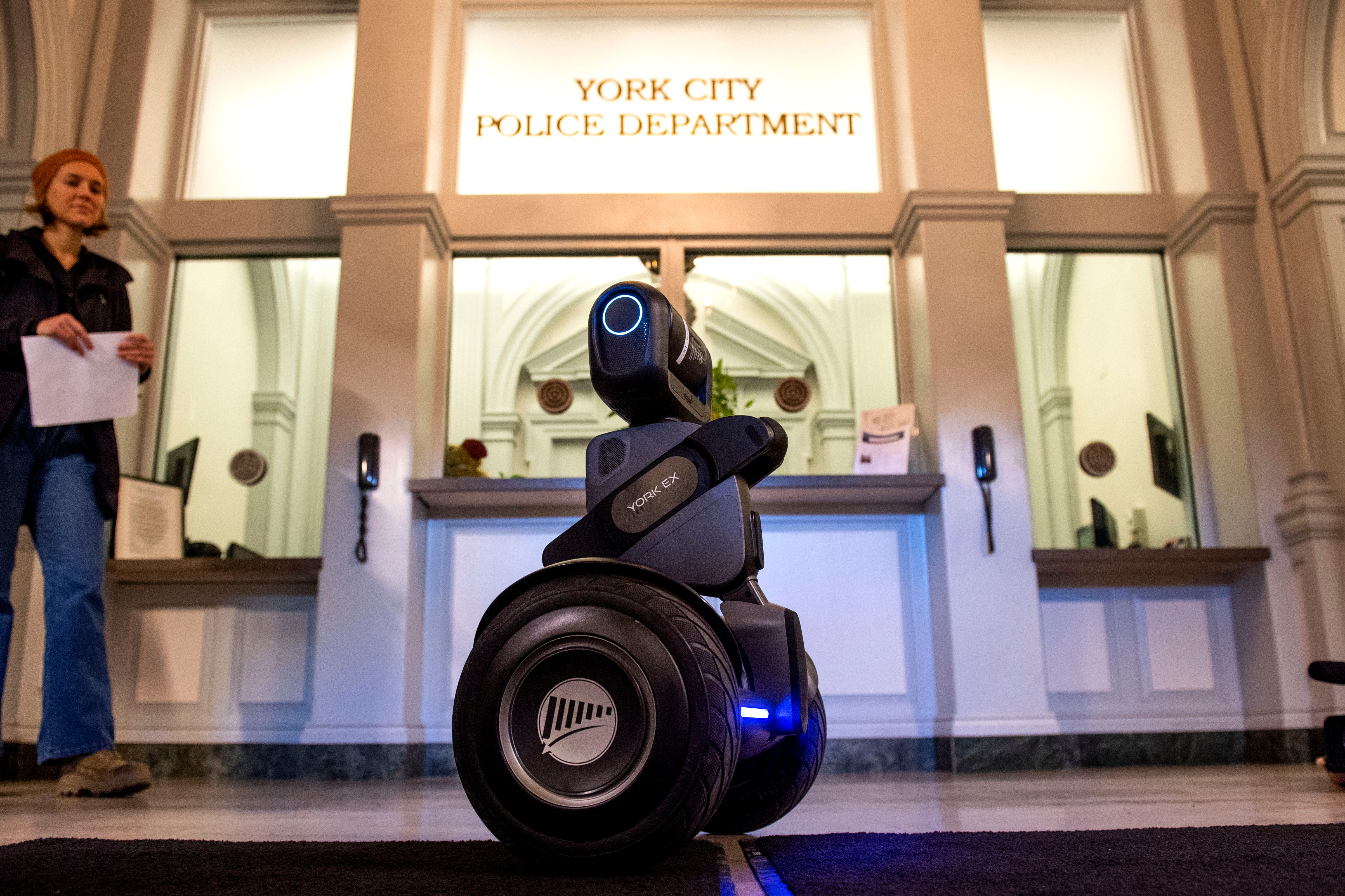 Police robots? York police demonstrate how future patrols could look