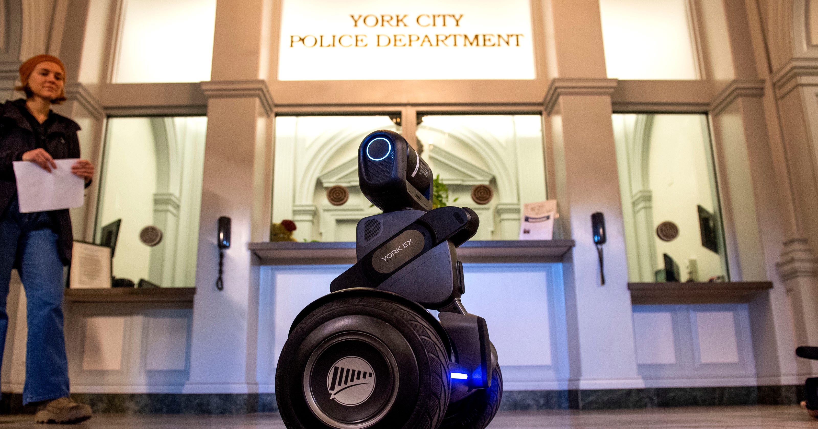 Police robots? York police demonstrate how future patrols could look