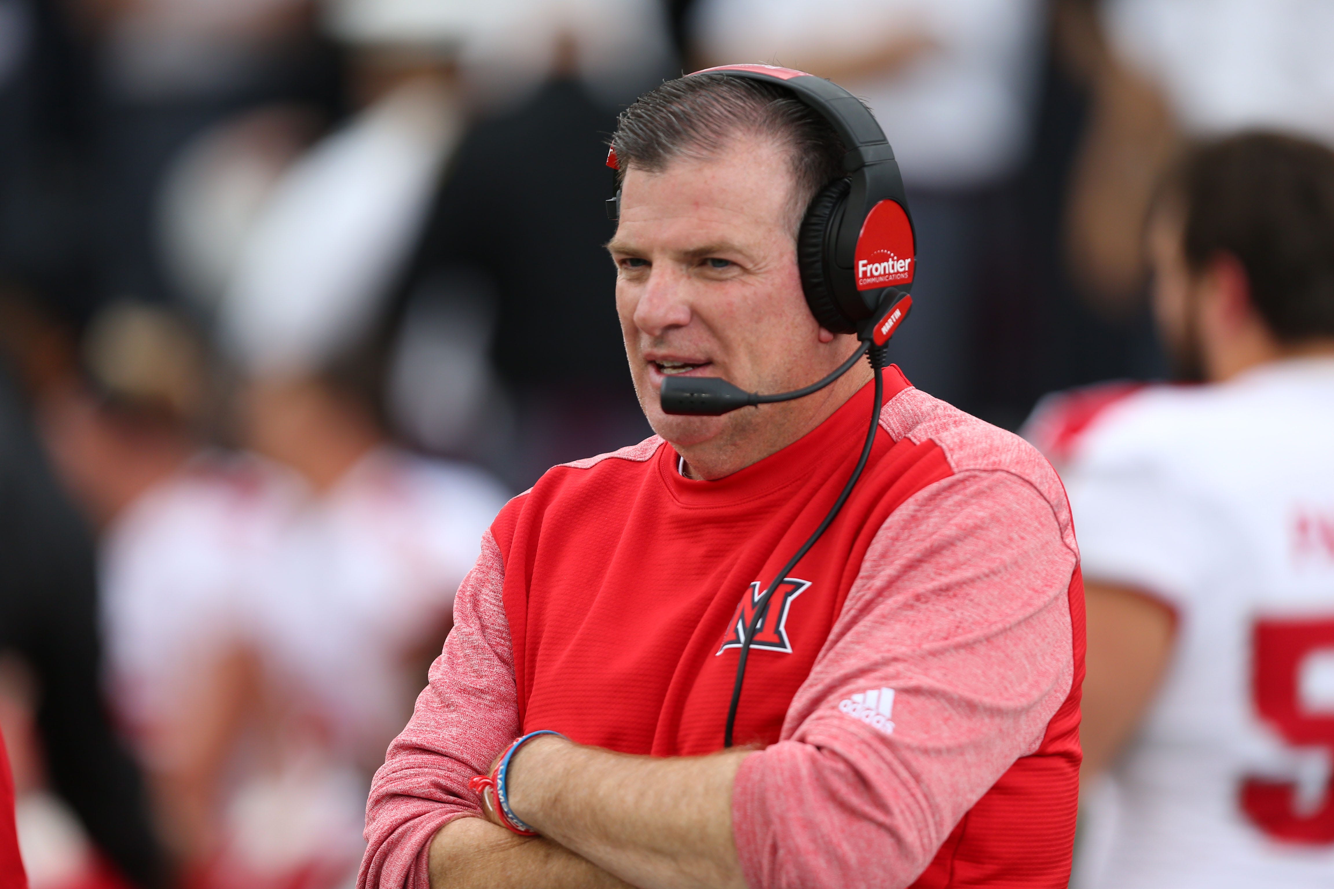 Chuck Martin: Miami RedHawks football coach goes off after Ohio win