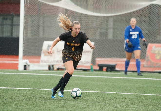 McKaela Schmelzer is a three-year starter on the women's soccer team about to begin her redshirt sophomore season in basketball ... but not until the Panthers fall out of the NCAA soccer tournament.