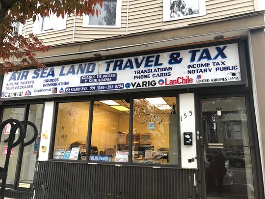Air Sea Land Travel, also known as Airsealand Tours, in Kearny, was among 28 New Jersey businesses that have been cited for allegedly providing unauthorized services to immigrants. On Friday, two workers there said they have filled out immigration forms in the past for clients who paid $50 to $100, depending on the complexity of the document. "Now we are not doing any cases of immigration, one of the workers, Liliana Torres, said in Spanish.
