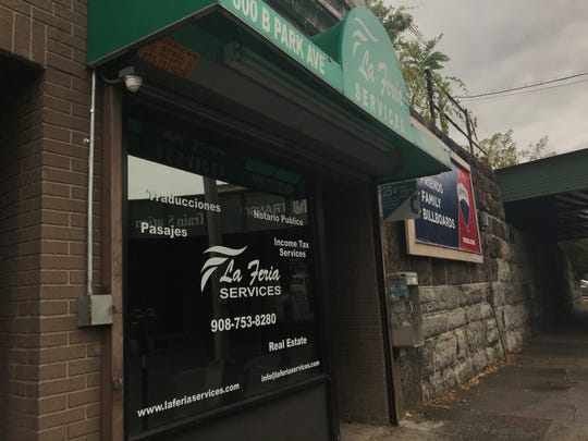 La Feria Services of Plainfield was one of 28 New Jersey businesses that have been cited for allegedly offering unauthorized services to immigrants.