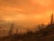 Daylit skies turn to night the closer one gets to Paradise, California. The Camp Fire burned the town Thursday night and into Friday morning. (Nov. 8-9, 2018)