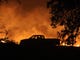 The Camp Fire burns late Thursday night, Nov. 8, 2018 east of Chico, California. (Hung T. Vu/Special to the Record Searchlight)