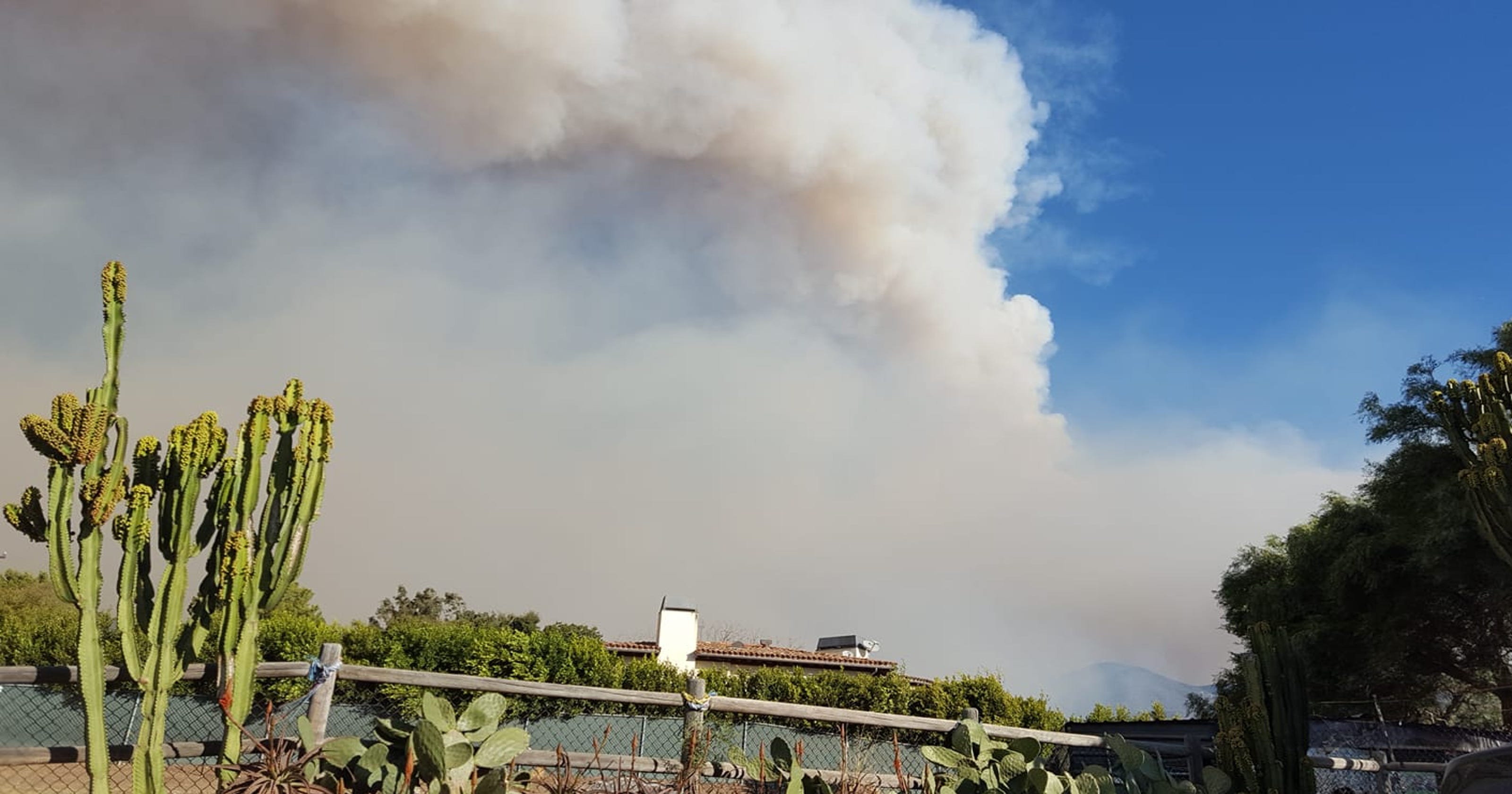 California fire What Woolsey Fire, Hill Fire look like from space