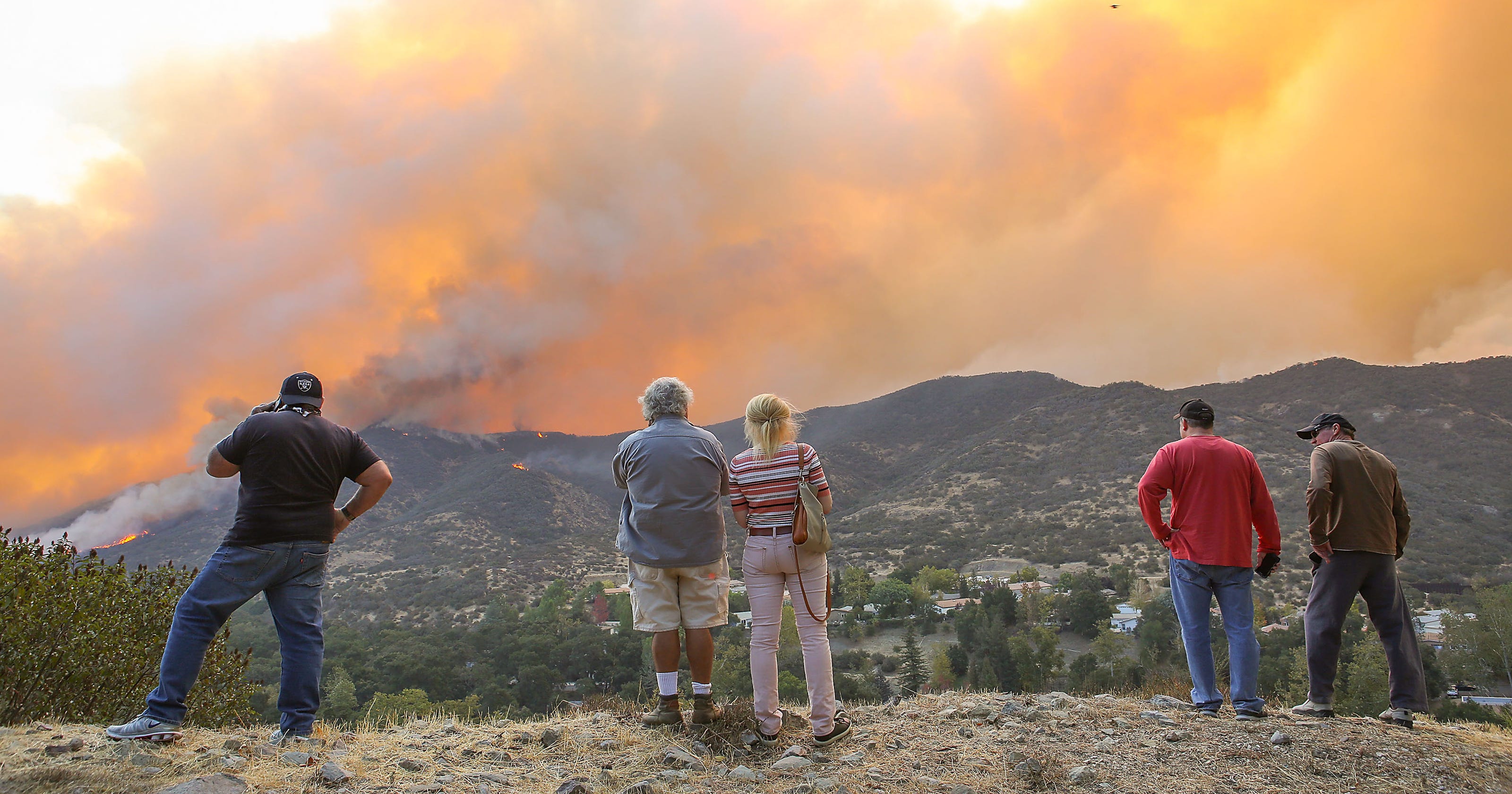 Woosley Fire Camp Fire Hill Fire California Wildfires