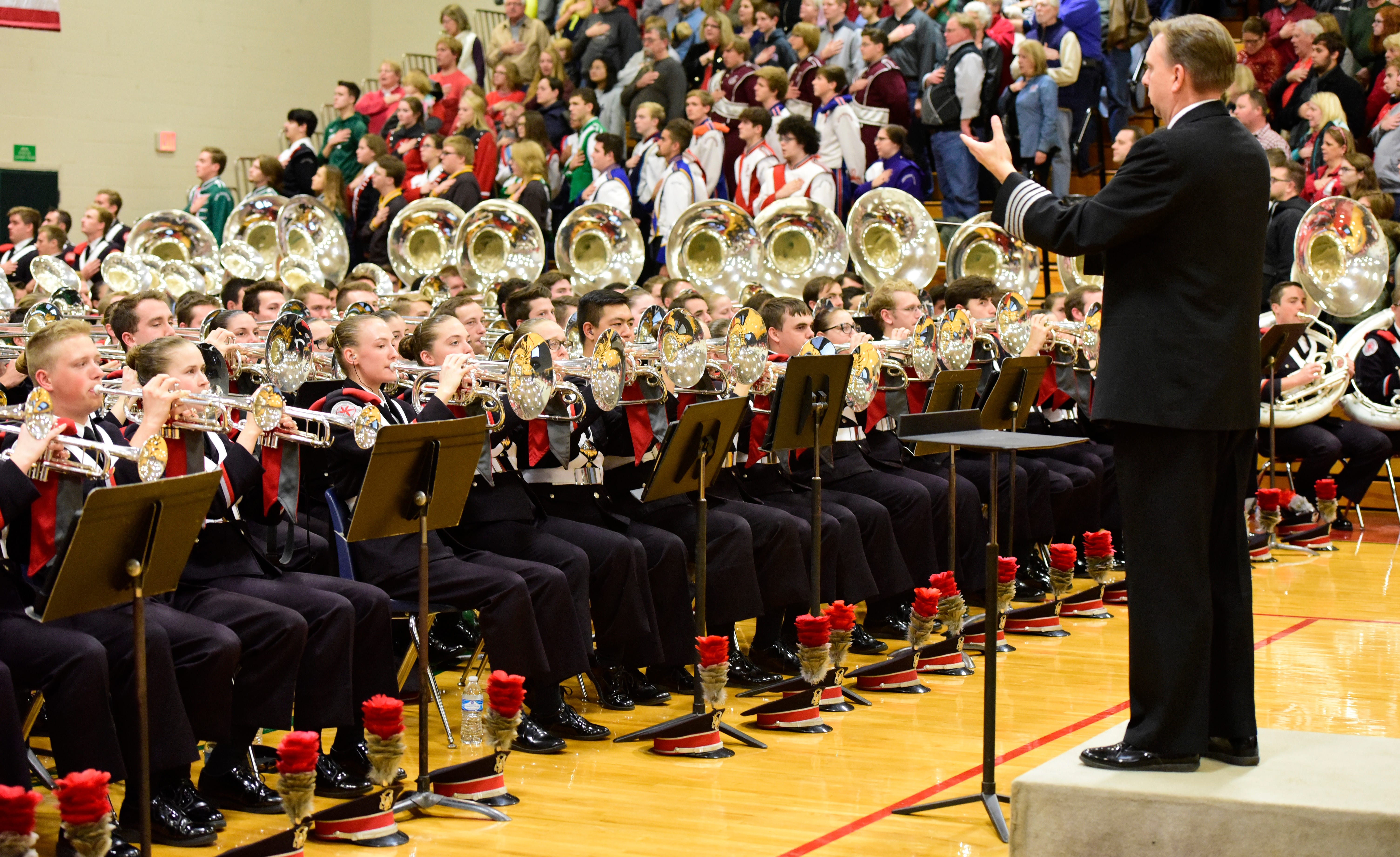 Osu Concert Chorale Christmas 2022 Ohio State University Marching Band Performs Concert In Oak Harbor