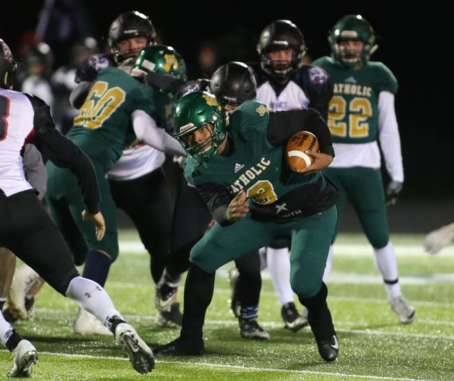 Springfield Catholic took on Buffalo at home in a Class 3 district championship game on Friday, Nov. 9, 2018.
