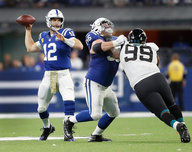 Colts O Line Keeps Luck Clean Continues On Historic Pace