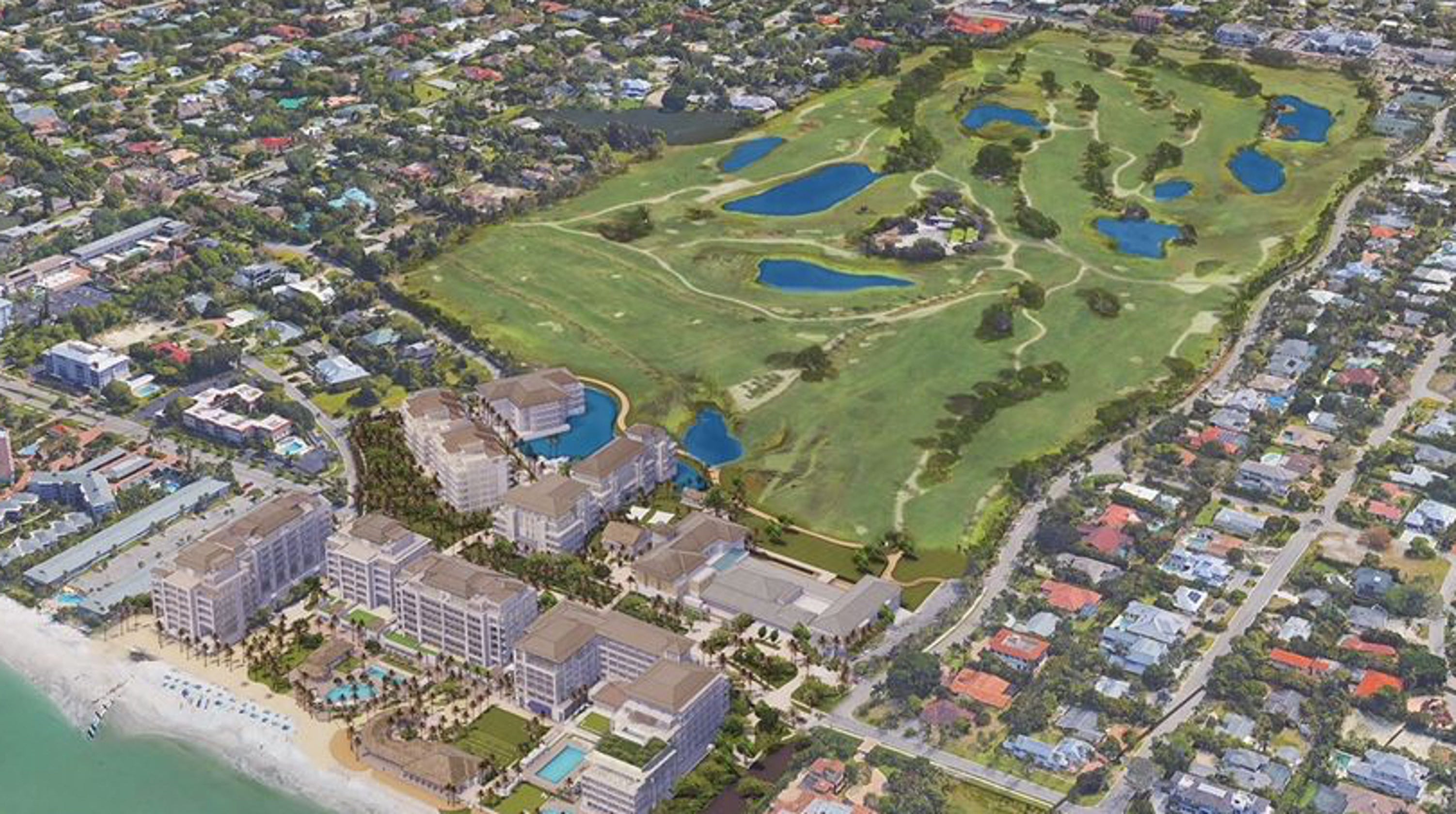Naples Beach Hotel Would Be Torn Down To Redevelop Resort Add Condos