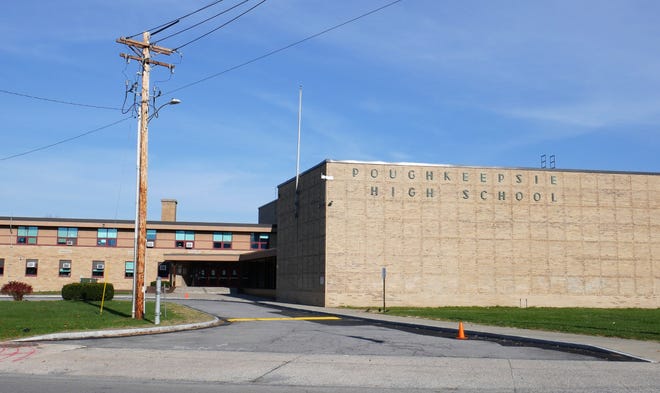 Poughkeepsie High School in the Poughkeepsie City School District, November 2018.