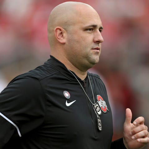 Former Ohio State assistant coach Zach Smith.