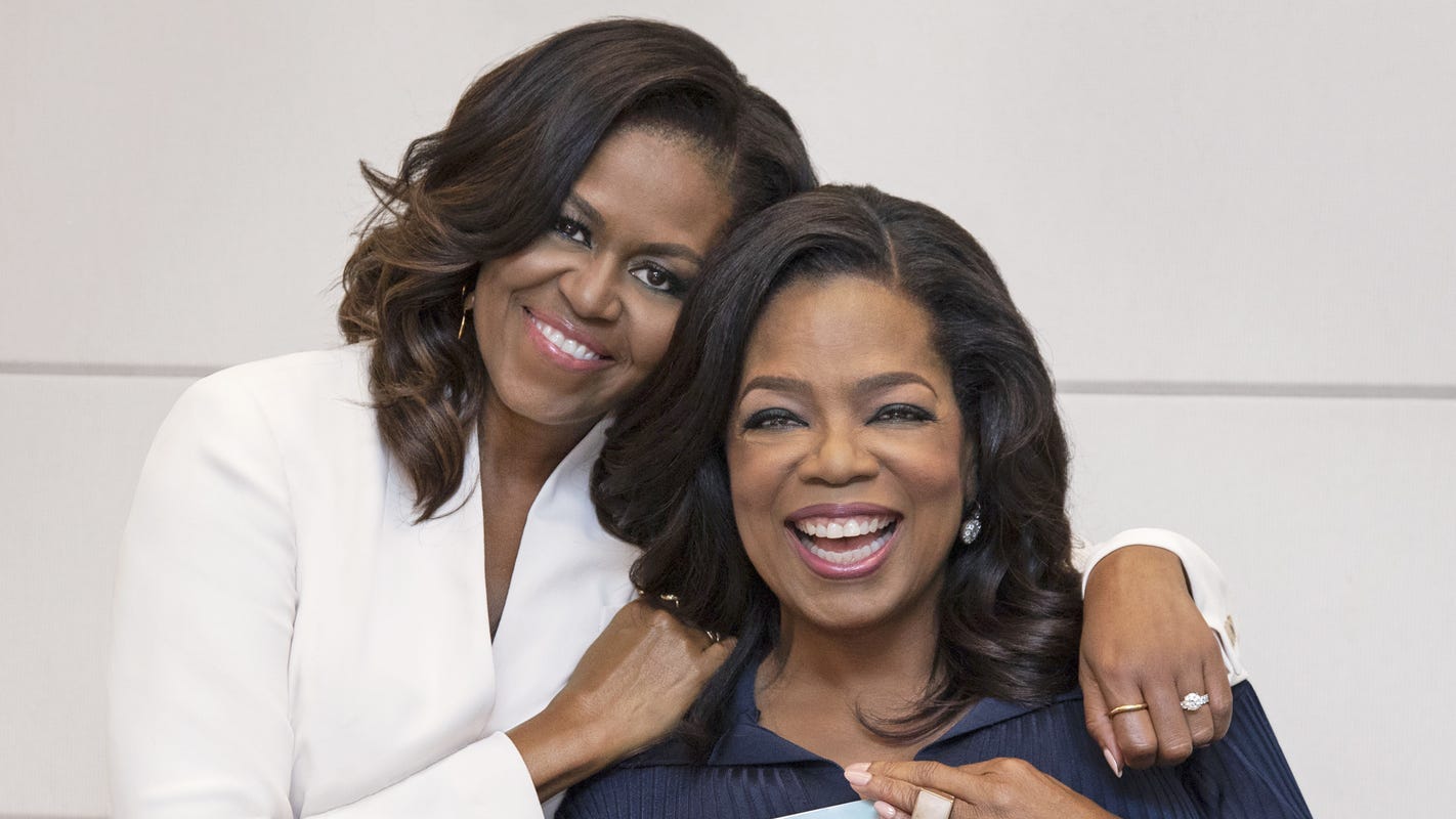 Obamas, Oprah Winfrey join Chicago project reading to kids online
