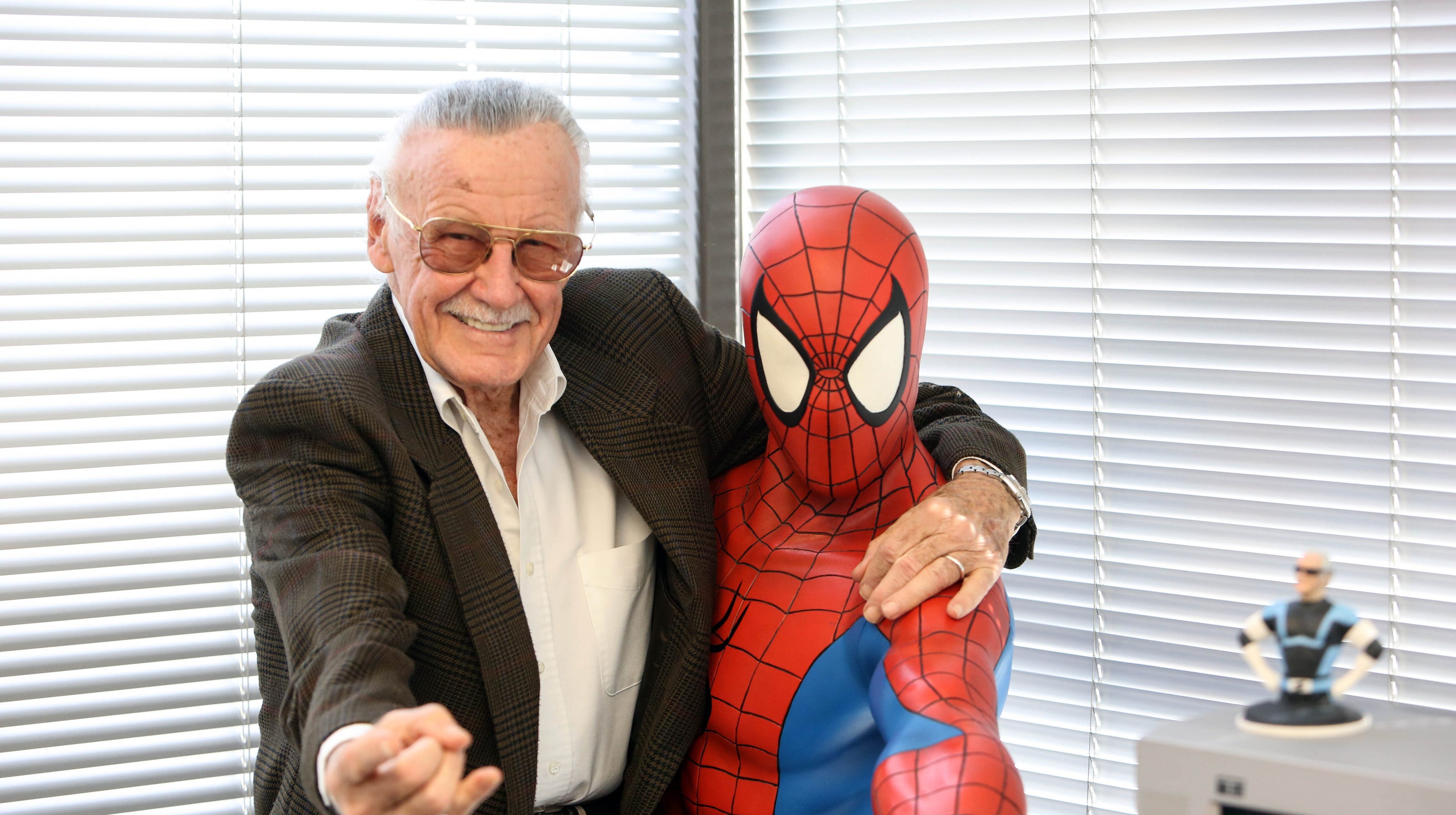 Stan Lee created people who wanted to change the world through heroes