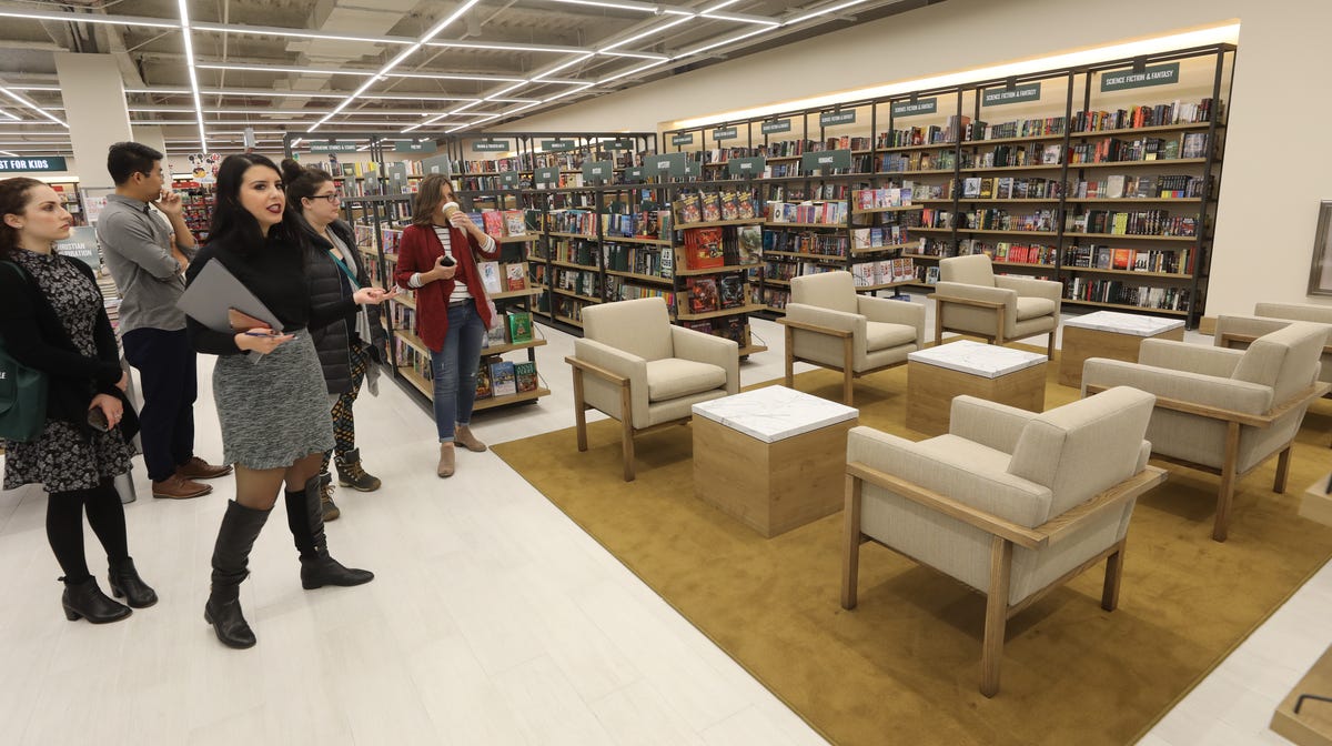 A Newly Designed Barnes And Noble Opens In Hackensack