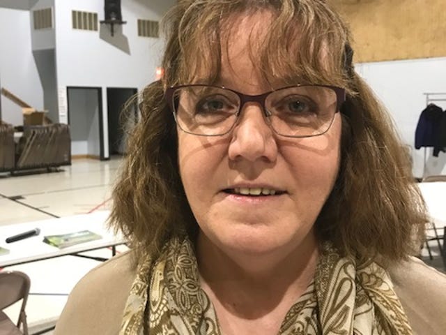 Kathy Funk, Virginia volunteer state chairman of the Rocky Mountain Elk Foundation, spoke at the fall meeting of the Waynesboro Game and Fish Protective Association.