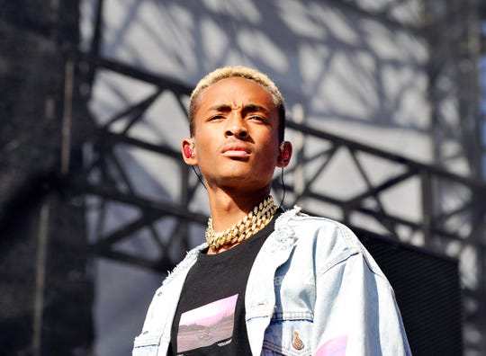 Jaden Smith told Tyler, Carnival of the Creator Camp Flog Gnaw 2018, that Tyler was his boyfriend. "Width =" 540 "
