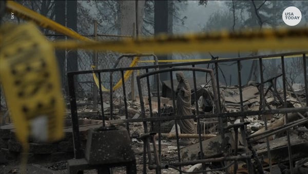 Paradise, California looks apocalyptic after...