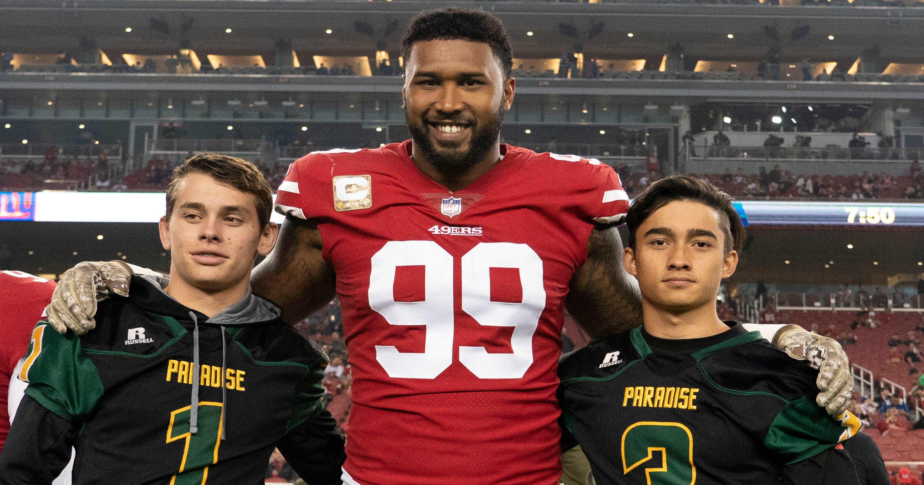 Paradise High School football team invited as guests of 49ers