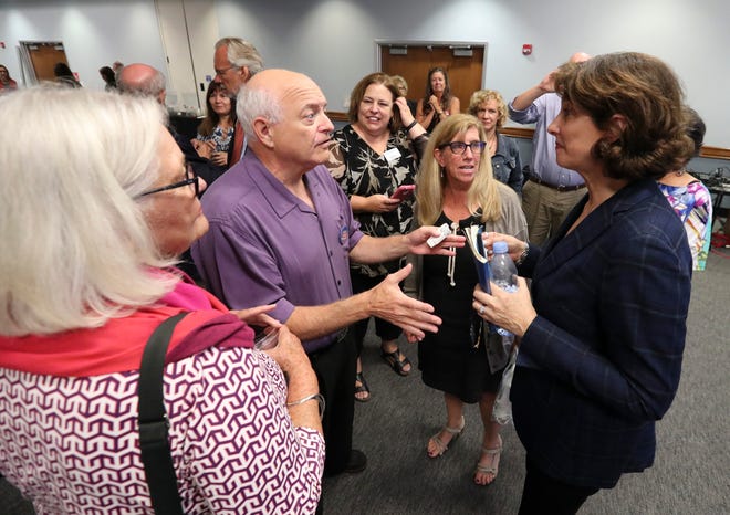 NPR's Mara Liasson was the keynote speaker at the 2018 First Amendment Festival held at FGCU. She spoke about politics in America to a large crowd Tuesday evening, November 13, 2018. 