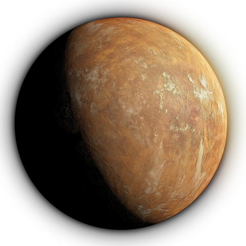 An artist's conception of the planet that's in...