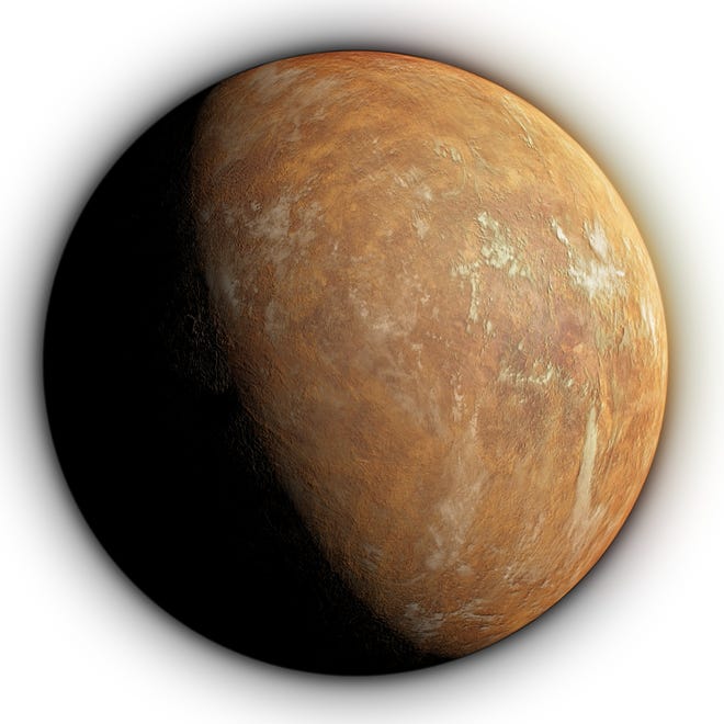 An artist’s conception of the planet that's in orbit around Barnard’s Star.
