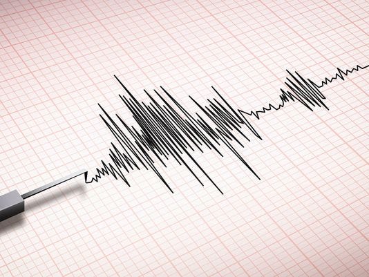 Oklahoma Geological Survey data shows that more than a half-dozen weaker earthquakes also happened near Quinton on Tuesday.