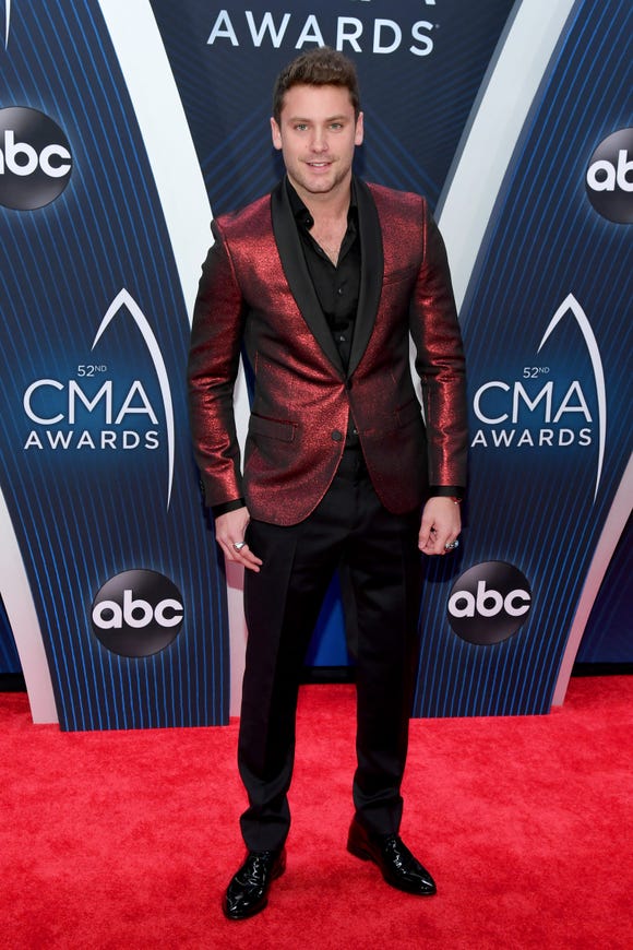 Bastian Baker attends the 52nd Annual CMA Awards at the Bridgestone Arena on November 14, 2018 in Nashville, Tennessee.