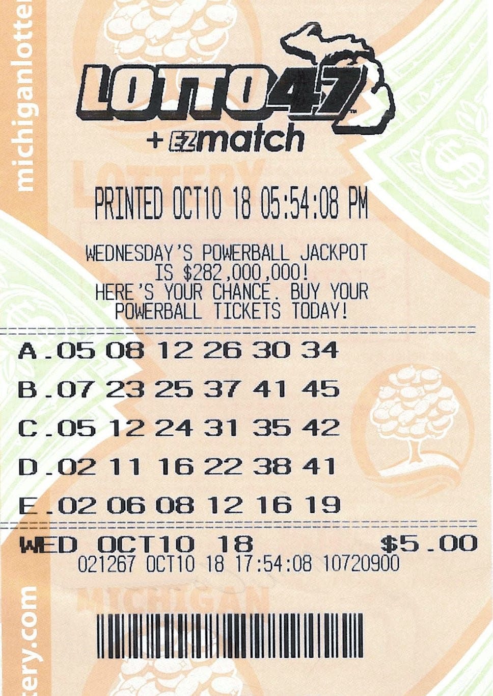 658 lotto prize