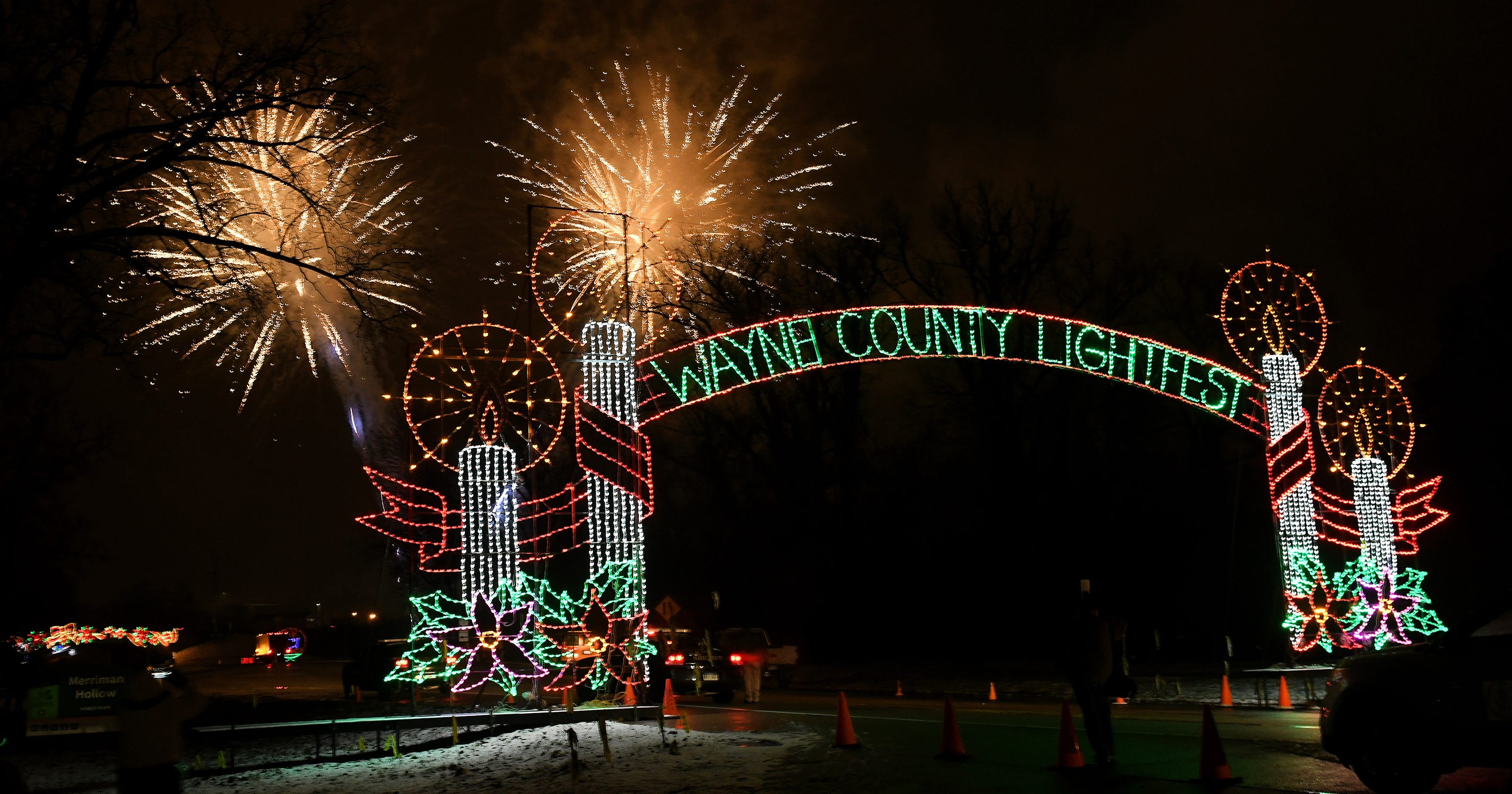 25th Wayne County Lightfest opens with ceremony