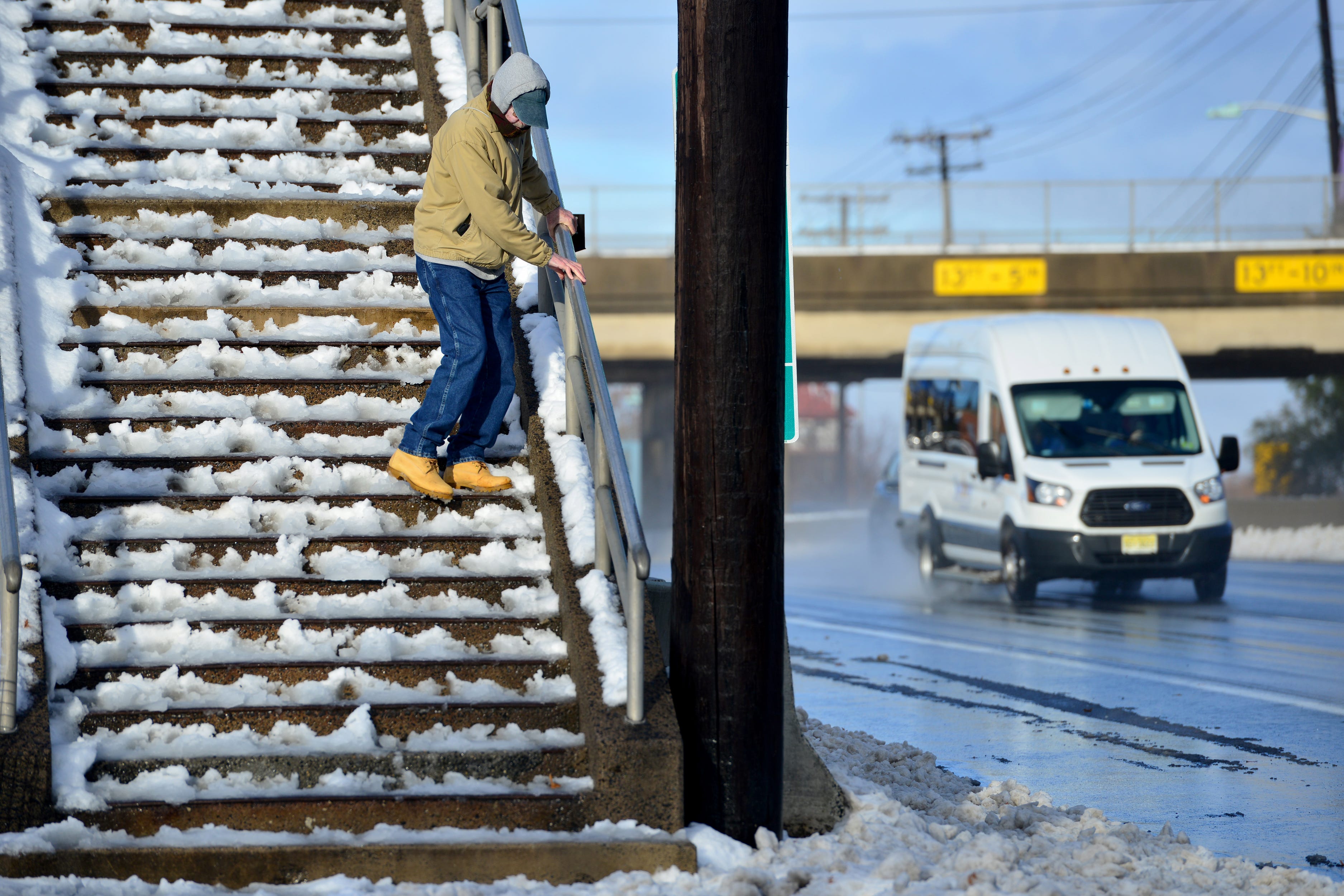 Snow accumulations NJ How many inches of snow did we get Thursday?