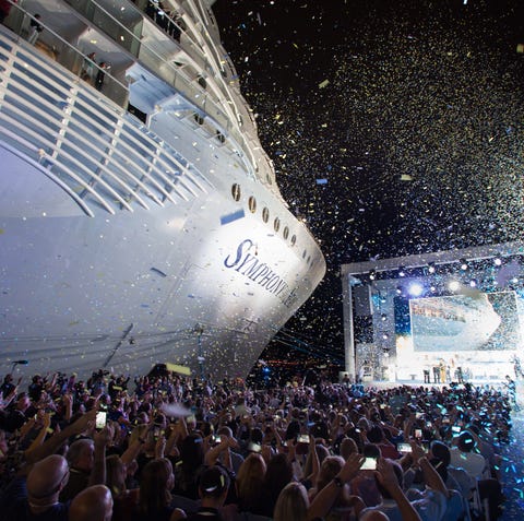 The new world's largest cruise ship, Royal...
