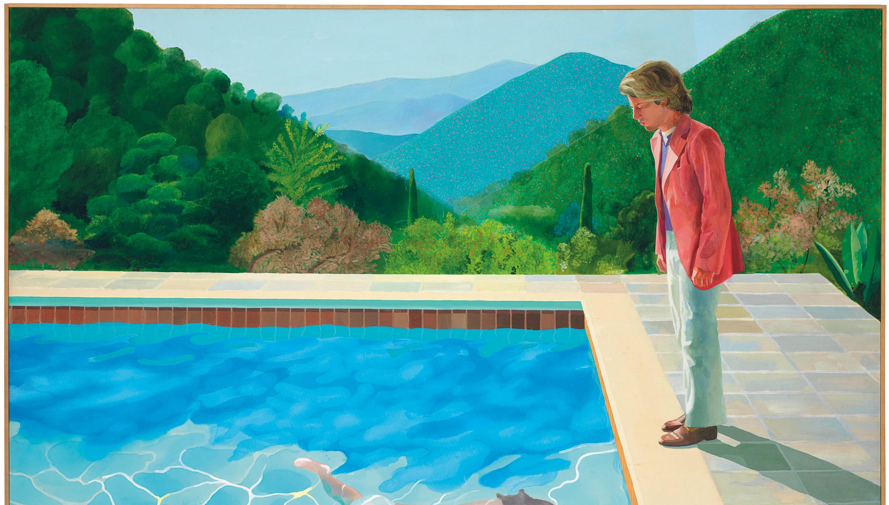 David Hockney Pool Painting Fetches 90M A Record For A Living Artist